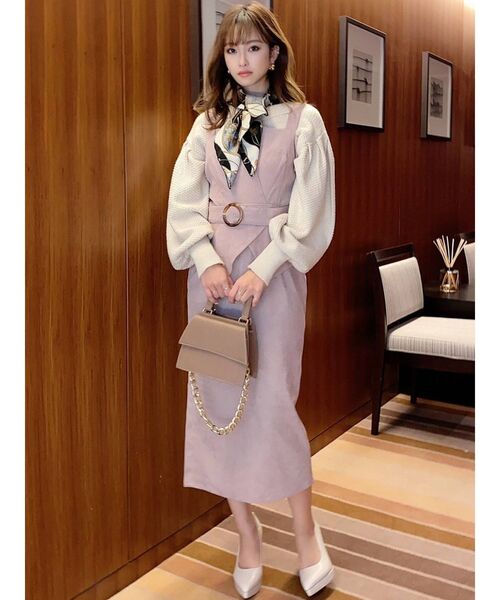 RESEXXY(リゼクシー)の「コーディロイジャンスカ(ワンピース・レディース・ブラック/ブラウン/ピンク・FREE)」の16枚目の写真