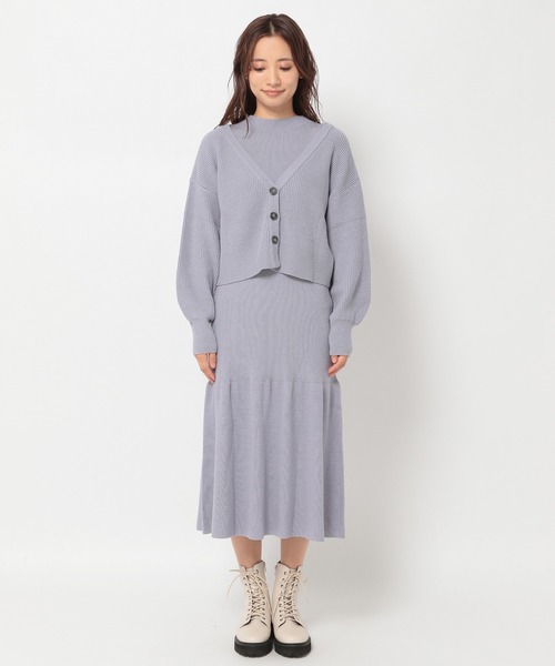 mysty woman（ミスティウーマン）の「【カーディガンセット】ニット