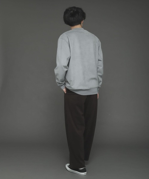 SENSE OF PLACE by URBAN RESEARCH（センスオブプレイスバイアーバンリサーチ）の「コーデュロイワイドパンツ（その他パンツ・メンズ・ブラウン/パープル/ライトベージュ/ブラック/グレー/ベージュ・MEDIUM/LARGE）」の9枚目の写真