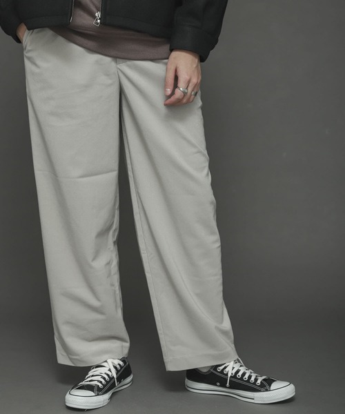 SENSE OF PLACE by URBAN RESEARCH（センスオブプレイスバイアーバンリサーチ）の「コーデュロイワイドパンツ（その他パンツ・メンズ・ブラウン/パープル/ライトベージュ/ブラック/グレー/ベージュ・MEDIUM/LARGE）」の15枚目の写真