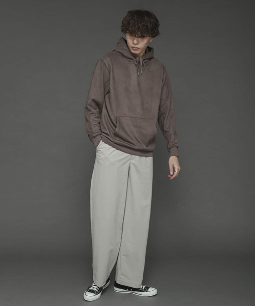 SENSE OF PLACE by URBAN RESEARCH（センスオブプレイスバイアーバンリサーチ）の「コーデュロイワイドパンツ（その他パンツ・メンズ・ブラウン/パープル/ライトベージュ/ブラック/グレー/ベージュ・MEDIUM/LARGE）」の21枚目の写真