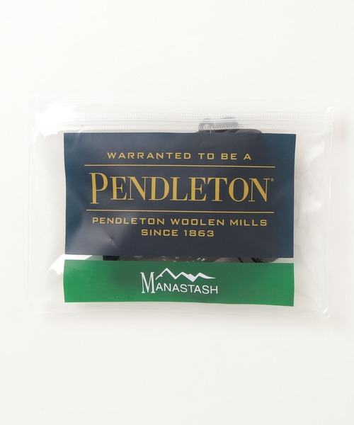 MANASTASH(マナスタッシュ)の「MANASTASH×PENDLETON/マナスタッシュ×ペンドルトン 2P MASK(EX COLOR) HOLDER & CASE マスク(マスク・メンズ・ブラック・FREE)」の4枚目の写真