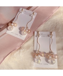 tone（トーン）の「【Favorina】champagne ピアス(MA)（ピアス（両耳用））」