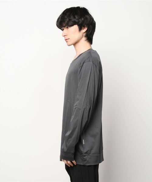 MINOTAUR（ミノトール）の「MINOTAUR（ミノトール）EXTRA FINE L/S T/ロングスリーブ/カットソー（Tシャツ/カットソー・メンズ・チャコール・LARGE）」の3枚目の写真