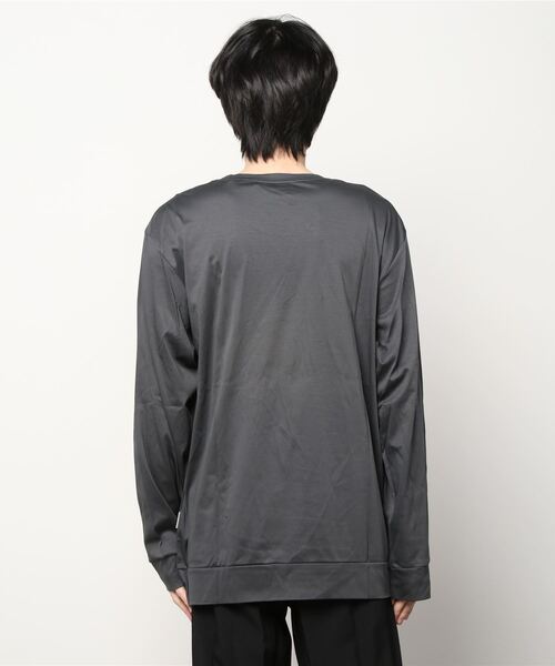 MINOTAUR（ミノトール）の「MINOTAUR（ミノトール）EXTRA FINE L/S T/ロングスリーブ/カットソー（Tシャツ/カットソー・メンズ・チャコール・LARGE）」の2枚目の写真