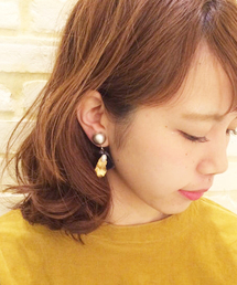 Kastane | 【UANDMI31WORK】リーフイヤリング(イヤリング)