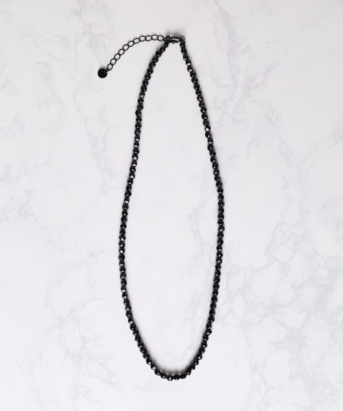 Mag.（マグ）の「【カラーアクリルパール】ネックレス（ネックレス・メンズ・ホワイト/ブラック/グレー・FREE）」の21枚目の写真