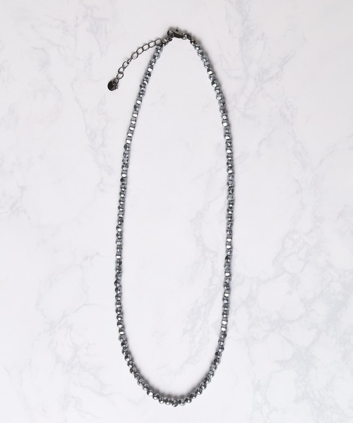 Mag.（マグ）の「【カラーアクリルパール】ネックレス（ネックレス・メンズ・ホワイト/ブラック/グレー・FREE）」の15枚目の写真