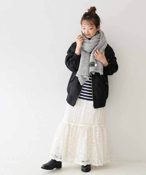SLOBE IENA スローブイエナ】ウール混マーメイドロングスカート