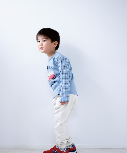 SKAPE(エスケープ)の「アウトドアジョガーパンツ(スウェットパンツ・キッズ・ネイビー/ベージュ/ブルー/グレー・90cm/130cm/120cm/80cm/100cm/110cm)」の5枚目の写真