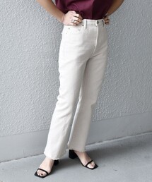 SHIPS any | SHIPS any:〈ウォッシャブル〉オーガニック ツイル フレア パンツ(その他パンツ)