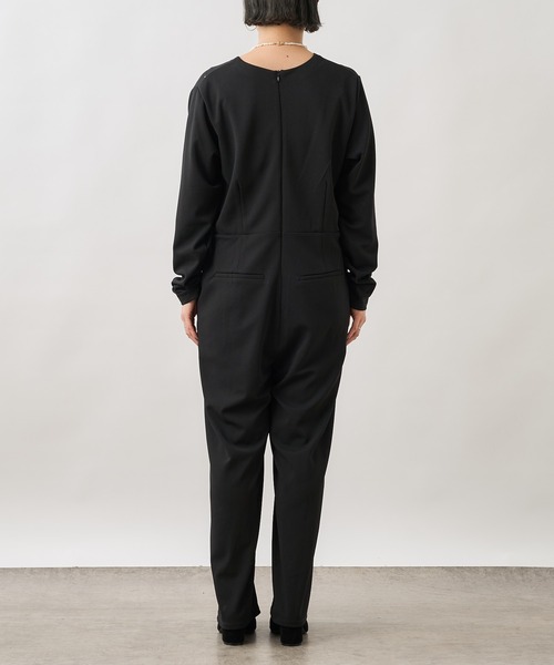 omekashi Onf(オンフ) カットジョーゼットサロペット Omekashi（オメカシ）の「Onf(オンフ) カットジョーゼット