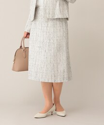 UNTITLED | ソフィアツィードフレアスカート(スカート)