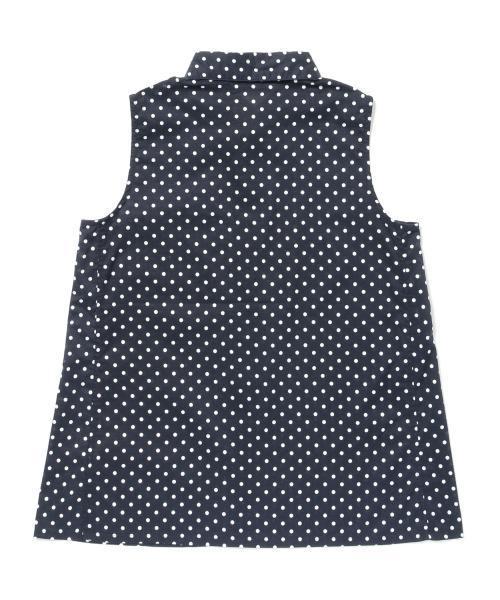 BEAMS BOY（ビームスボーイ）の「BEAMS BOY / ドット Aライン ノースリーブ シャツ（シャツ/ブラウス・レディース・ホワイト/ブルー/ネイビー・ONE SIZE）」の12枚目の写真