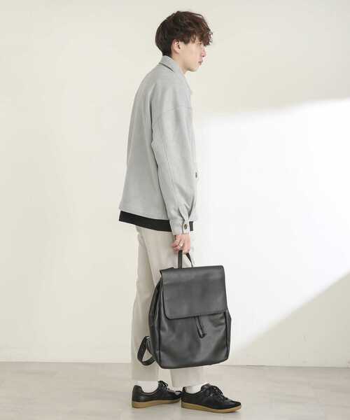 SENSE OF PLACE by URBAN RESEARCH(センスオブプレイスバイアーバンリサーチ)の「エコスエードジップブルゾン(ブルゾン・メンズ・ライトブルー/ブラック/ベージュ・MEDIUM/LARGE)」の16枚目の写真