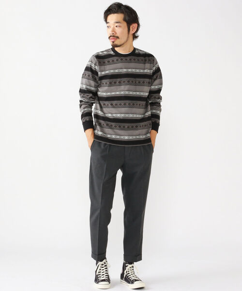 BEAMS PLUS(ビームスプラス)の「BEAMS PLUS / コンバットウール 1プリーツ トラウザーズ(スラックス・メンズ・グレー/グレー系その他・LARGE/MEDIUM/SMALL/X-LARGE/X-SMALL)」の9枚目の写真