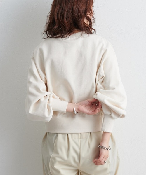 CIAOPANIC TYPY（チャオパニックティピー）の「【ZOZOTOWN限定】ボリュームスリーブスウェット（スウェット・レディース・アイボリー/グレー/チャコールグレー/ネイビー/ピンク・ONE SIZE）」の18枚目の写真