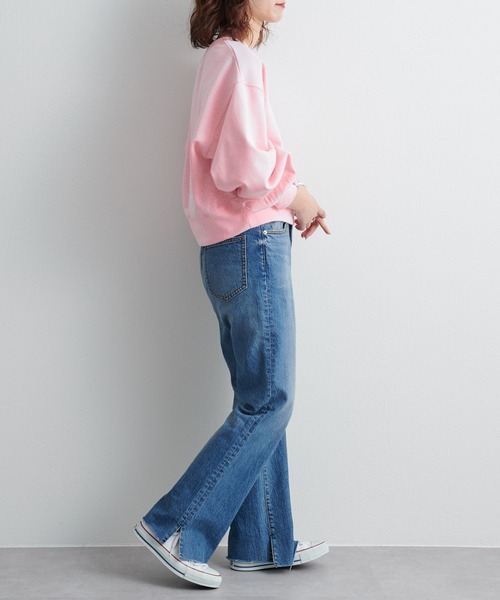 CIAOPANIC TYPY（チャオパニックティピー）の「【ZOZOTOWN限定】ボリュームスリーブスウェット（スウェット・レディース・アイボリー/グレー/チャコールグレー/ネイビー/ピンク・ONE SIZE）」の8枚目の写真