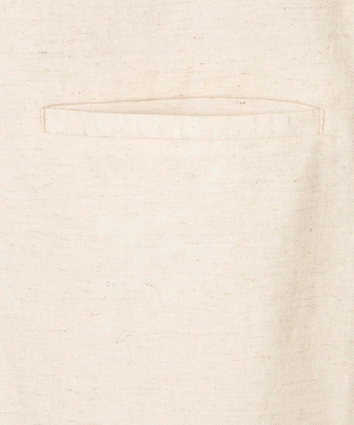 WEGO（ウィゴー）の「WEGO/リネンブレンドノースリーブジャケット（ベスト・レディース・ブラック/ナチュラル・FREE）」の22枚目の写真