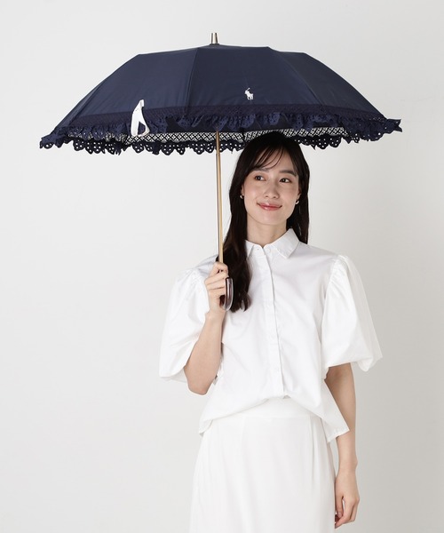遮光 晴雨兼用 折りたたみ日傘 ”エンブフリル”（折りたたみ傘）｜POLO