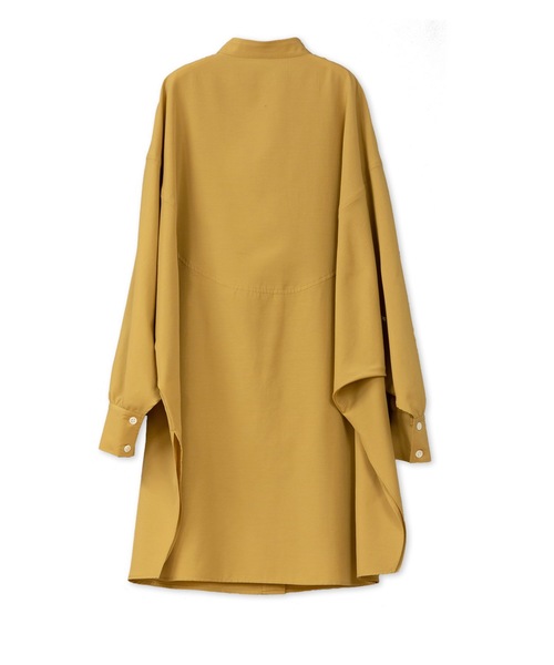 La SRIC（ラスリック）の「La SRIC / バンドカラードルマンシャツ（シャツ/ブラウス・レディース・マスタード/グリーン系その他・38）」の8枚目の写真