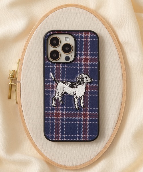 Jubilee（ジュビリー）の「立体刺繍スマホケース iPhone カバー PUレザー【iPhone 7/8/SE/12/12Pro/12 mini/13/13Pro/14/14Pro/15対応】（スマホケース/カバー・レディース・ライトグレー/ブラック/ネイビー/オフホワイト/オリーブ/ダークオリーブ/イエロー/ホワイト×ブルー/ダークブルー/スモークピンク/イエロー×グレー/グリーン/ブラウン・iPhone 12/12 Pro/iPhone 13/iPhone 13 Pro/iPhone 7/8/SE(第2/第3世代)/iPhone 14/iPhone 12 mini/iPhone 14 Pro/iPhone 15）」の9枚目の写真
