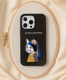 Jubilee | 立体刺繍スマホケース iPhone カバー PUレザー【iPhone 7/8/SE/12/12Pro/12 mini/13/13Pro/14/14Pro/15対応】(スマホケース/カバー)