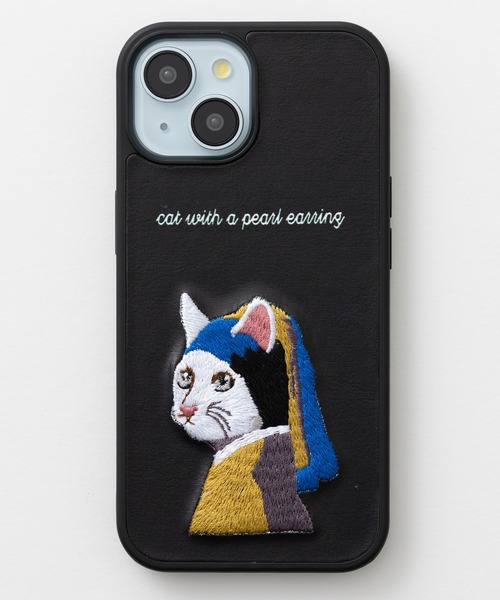 Jubilee（ジュビリー）の「立体刺繍スマホケース iPhone カバー PUレザー【iPhone 7/8/SE/12/12Pro/12 mini/13/13Pro/14/14Pro/15対応】（スマホケース/カバー・レディース・ライトグレー/ブラック/ネイビー/オフホワイト/オリーブ/ダークオリーブ/イエロー/ホワイト×ブルー/ダークブルー/スモークピンク/イエロー×グレー/グリーン/ブラウン・iPhone 12/12 Pro/iPhone 13/iPhone 13 Pro/iPhone 7/8/SE(第2/第3世代)/iPhone 14/iPhone 12 mini/iPhone 14 Pro/iPhone 15）」の17枚目の写真