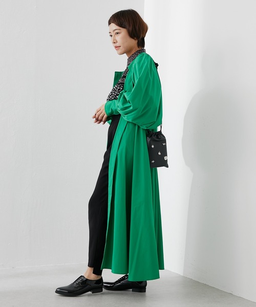 ear PAPILLONNER（イアパピヨネ）の「【Brooklyn Charm(ブルックリンチャーム)×ear】モバイル巾着ショルダーバッグ（ショルダーバッグ・レディース・ブラック×シルバー/ブラック×ゴールド・FREE）」の9枚目の写真