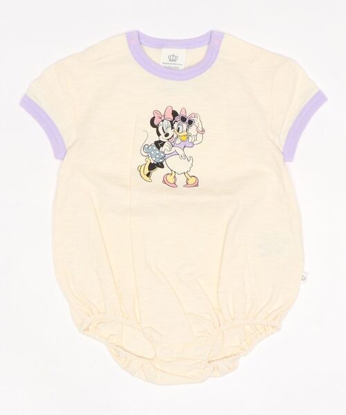 BABYDOLL(ベビードール)の「ディズニー キャラクタープリントぽってりロンパース 6259B(ロンパース・キッズ・ライトブルー/パープル・S(70-80cm))」の7枚目の写真