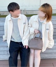 PairPair | ワッペン付きツイルブルゾン(ユニセックス)(ブルゾン)