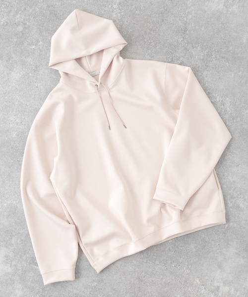 JOURNAL STANDARD(ジャーナルスタンダード)の「コンパクトダンボールフードパーカー(パーカー・メンズ・ナチュラル/ベージュ・LARGE/MEDIUM/SMALL)」の2枚目の写真