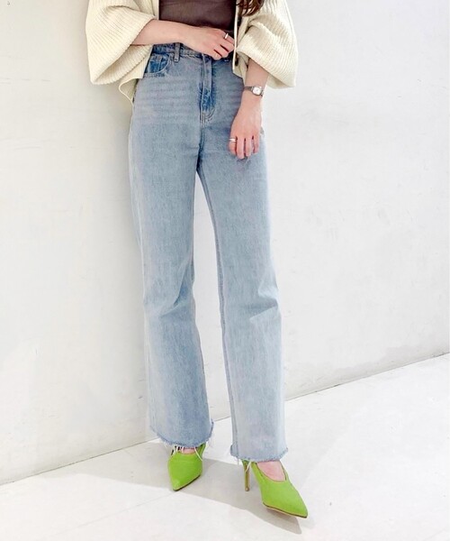 ESPERANZA（エスペランサ）の「レイヤードダブルバックストラップポインテッドミュール（パンプス・レディース・グリーン系その他4/ブラック系2/ピンク系7・LL/S/M/L）」の13枚目の写真