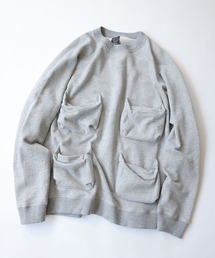 NUMBER (N)INE/ナンバーナイン POCKET SWEAT PULLOVER/マルチポケットルーズプルオーバースウェット