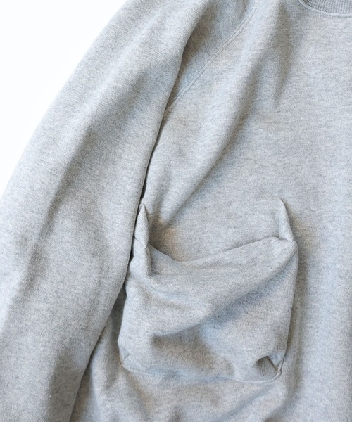NUMBER (N)INE（ナンバーナイン）の「NUMBER (N)INE/ナンバーナイン POCKET SWEAT PULLOVER/マルチポケットルーズプルオーバースウェット（スウェット・メンズ・ブラック/ダークグレー/ライトグレー・2/4/3）」の10枚目の写真