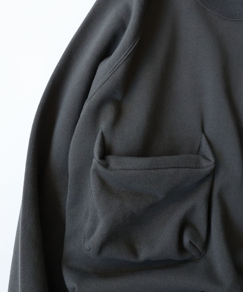 NUMBER (N)INE（ナンバーナイン）の「NUMBER (N)INE/ナンバーナイン POCKET SWEAT PULLOVER/マルチポケットルーズプルオーバースウェット（スウェット・メンズ・ブラック/ダークグレー/ライトグレー・2/4/3）」の7枚目の写真