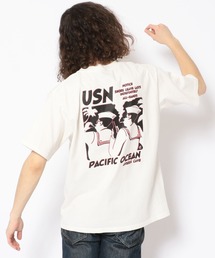 AVIREX | フェイド ウォッシュ セイラーズ Tシャツ / FADE WASH S/S SAILORS T-SHIRT / アヴィレックス / AVIREX(Tシャツ/カットソー)