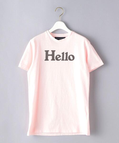 MADISON BLUE(マディソンブルー)の「<MADISON BLUE(マディソンブルー)>HELLO ロゴ Tシャツ DYED ■■■(Tシャツ/カットソー・レディース・ライラック/ライトピンク・01)」の10枚目の写真