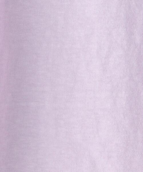 MADISON BLUE(マディソンブルー)の「<MADISON BLUE(マディソンブルー)>HELLO ロゴ Tシャツ DYED ■■■(Tシャツ/カットソー・レディース・ライラック/ライトピンク・01)」の16枚目の写真