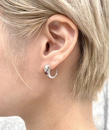 BIZARRE（ビザール）の「Bizarre ビザール  25Anniversary 1st Collection~サーペントバイパーシルバーピアス （プレーン）（ピアス（片耳用））」