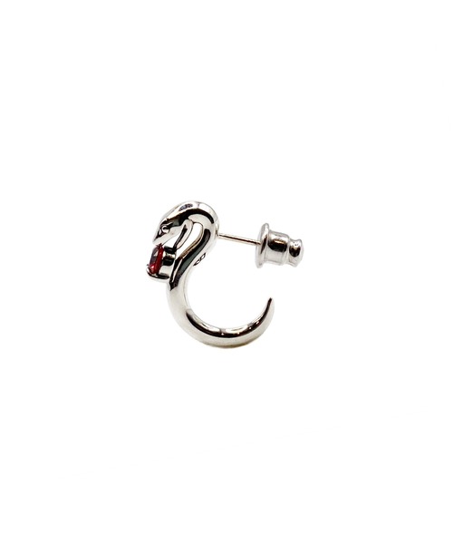 bizarre(ビザール)の「Bizarre ビザール 25Anniversary 1st Collection~サーペントバイパーシルバーピアス (プレーン)(ピアス(片耳用)・メンズ・ブラック/パープル/レッド/ゴールド・FREE)」の11枚目の写真