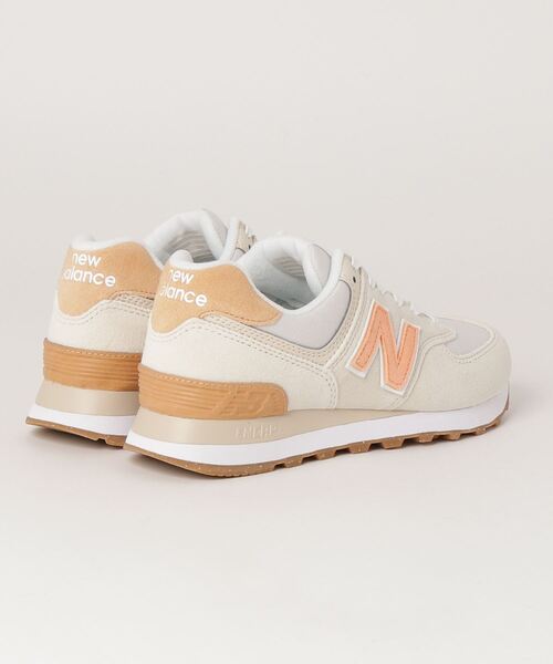 NEW BALANCE(ニューバランス)の「WL574(スニーカー・レディース・ベージュ/ネイビー/ピンク・22.5cm/23.5cm/24.5cm/23.0cm/24.0cm/25.0cm/22.0cm)」の4枚目の写真