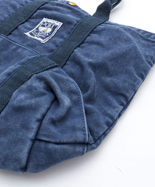 PORT CANVAS(ポートキャンバス)の「【PORT CANVAS/ポート キャンバス】別注キャンバストートバッグ 製品洗い(トートバッグ・メンズ・ネイビー/ベージュ/ブラック/ライトパープル/ライトグレー/オリーブ・FREE)」の7枚目の写真