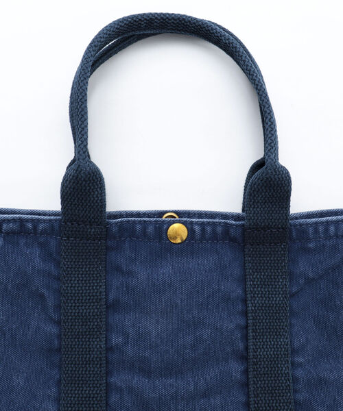 PORT CANVAS(ポートキャンバス)の「【PORT CANVAS/ポート キャンバス】別注キャンバストートバッグ 製品洗い(トートバッグ・メンズ・ネイビー/ベージュ/ブラック/ライトパープル/ライトグレー/オリーブ・FREE)」の12枚目の写真