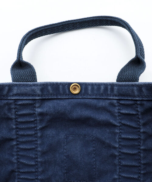 PORT CANVAS(ポートキャンバス)の「【PORT CANVAS/ポート キャンバス】別注キャンバストートバッグ 製品洗い(トートバッグ・メンズ・ネイビー/ベージュ/ブラック/ライトパープル/ライトグレー/オリーブ・FREE)」の21枚目の写真