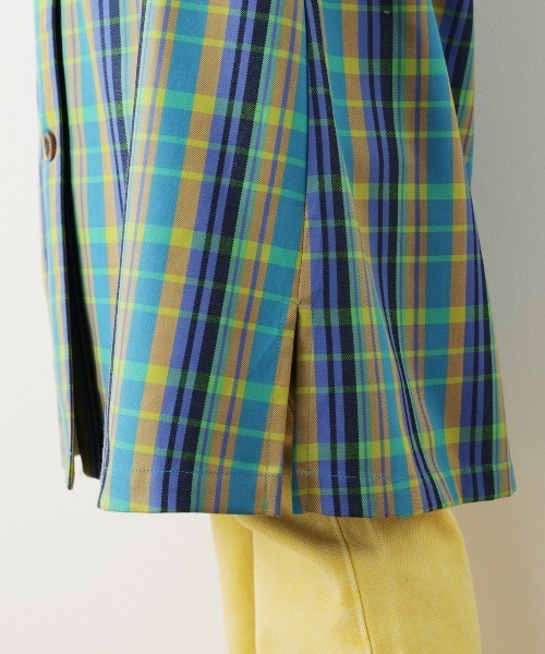 RODEO CROWNS WIDE BOWL(ロデオクラウンズワイドボウル)の「チェックノースリーブジレ(ベスト・レディース・ブルー系その他3/グリーン系その他・FREE)」の6枚目の写真