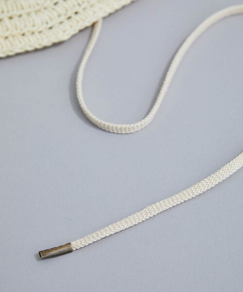 La Maison de Lyllis(メゾンドリリス)の「【La Maison de Lyllis(ラメゾンドリリス)】LATTICE(ハット・レディース・ホワイト/ブラック/ベージュ・FREE)」の11枚目の写真