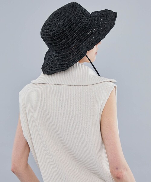 La Maison de Lyllis(メゾンドリリス)の「【La Maison de Lyllis(ラメゾンドリリス)】LATTICE(ハット・レディース・ホワイト/ブラック/ベージュ・FREE)」の19枚目の写真