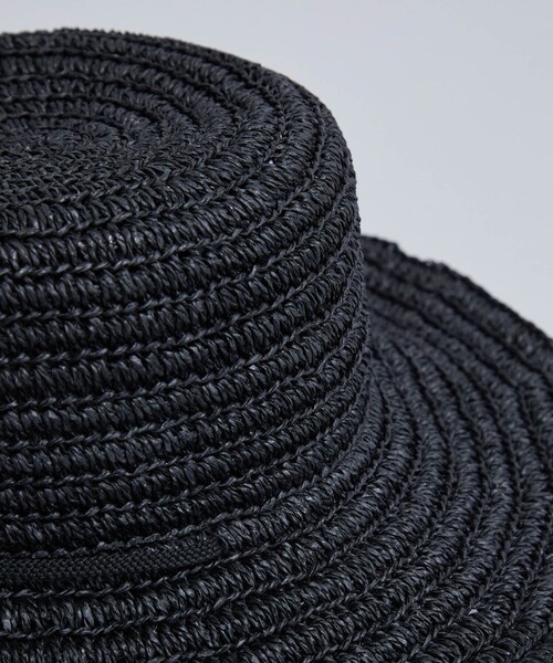 La Maison de Lyllis(メゾンドリリス)の「【La Maison de Lyllis(ラメゾンドリリス)】LATTICE(ハット・レディース・ホワイト/ブラック/ベージュ・FREE)」の22枚目の写真