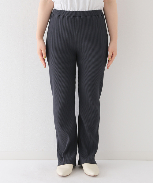 JOURNAL STANDARD relume(ジャーナルスタンダード レリューム)の「ストレッチリブパンツ(その他パンツ・レディース・ナチュラル/グレー/キャメル・FREE)」の10枚目の写真